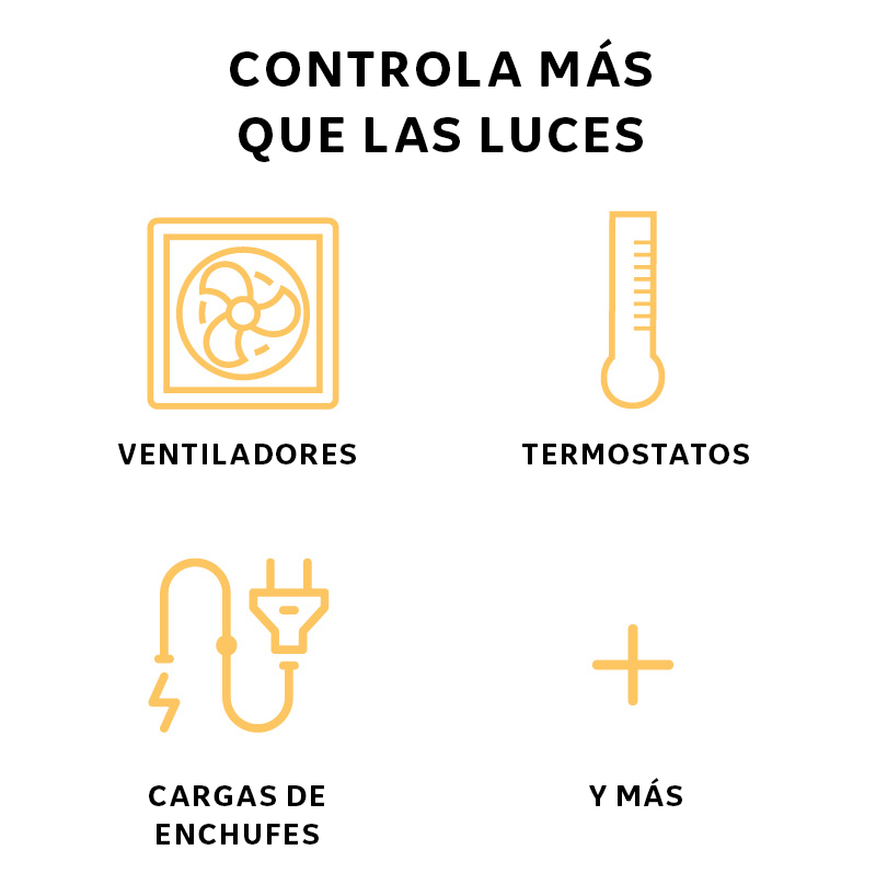 Controla más que las luces