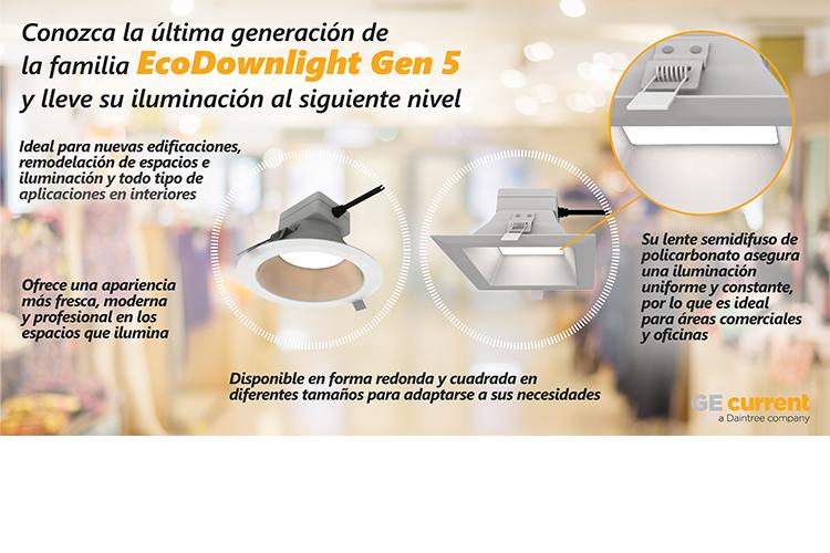 Conozca La Ultima Generacion Familia EcoDownlight Gen 5