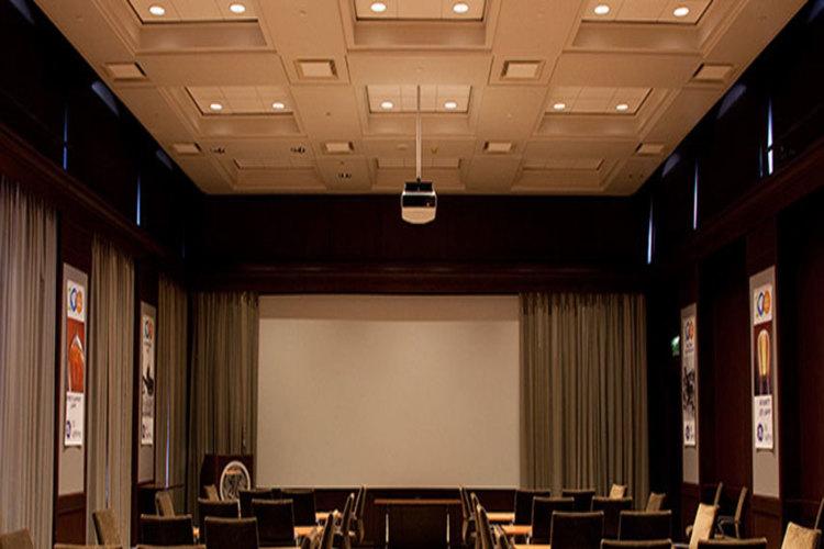 Screening room at Nela Park